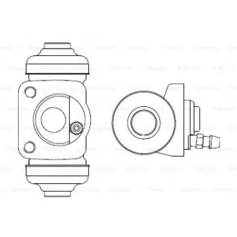 Cylindre de roue BOSCH F 026 002 371