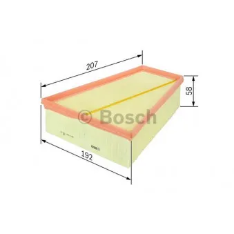 Filtre à air BOSCH F 026 400 139