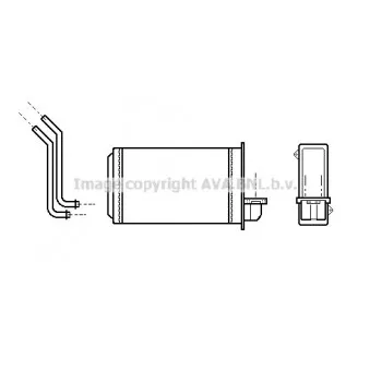 Système de chauffage AVA QUALITY COOLING PEA6088