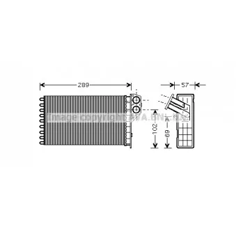 Système de chauffage AVA QUALITY COOLING PEA6226