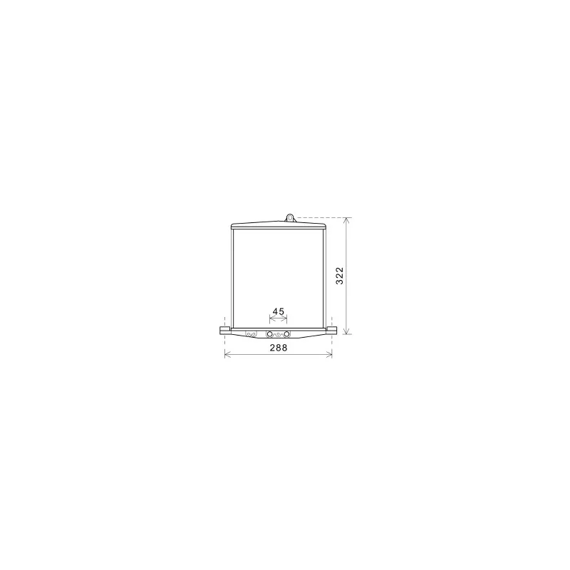 Radiateur d'huile de boîte automatique AVA QUALITY COOLING PR3087