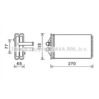 Système de chauffage AVA QUALITY COOLING PRA6082