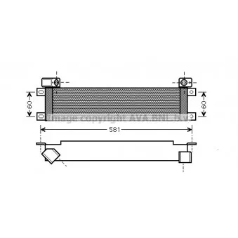 Radiateur d'huile AVA QUALITY COOLING RT3289