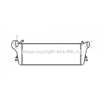 Intercooler, échangeur AVA QUALITY COOLING