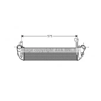 Intercooler, échangeur AVA QUALITY COOLING