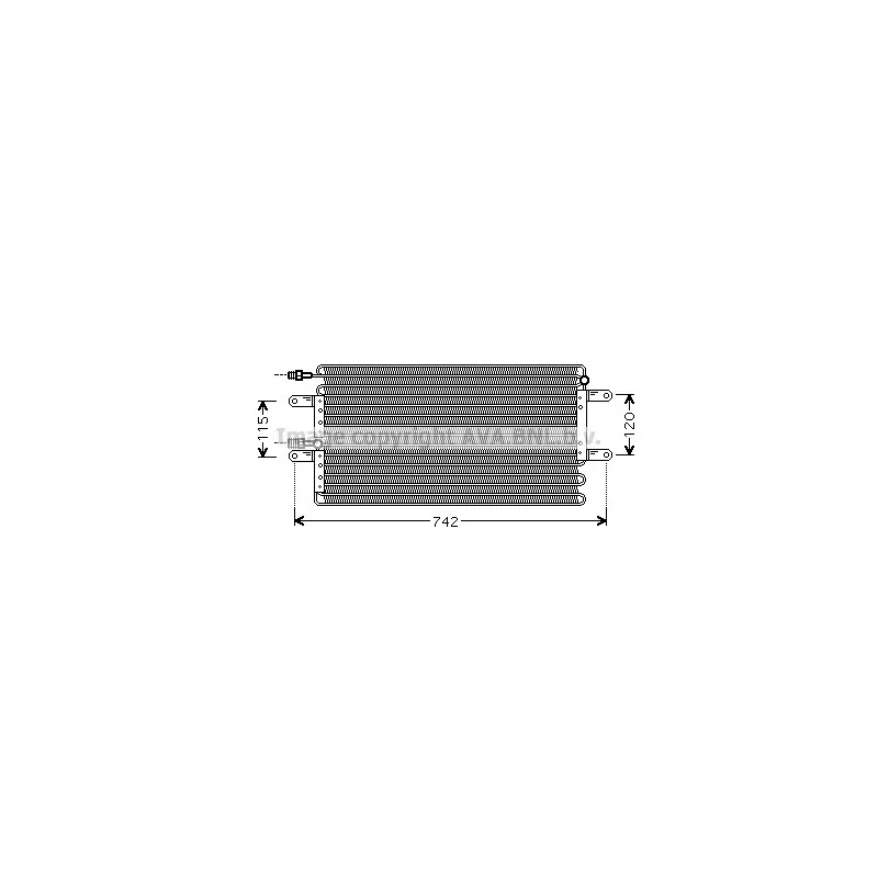 Condenseur, climatisation AVA QUALITY COOLING RT5251