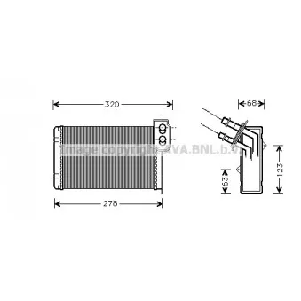 Système de chauffage AVA QUALITY COOLING RT6048