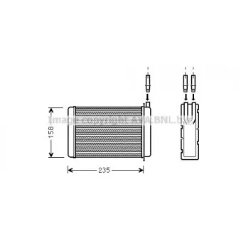 Système de chauffage AVA QUALITY COOLING RT6090