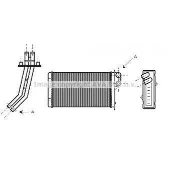 Système de chauffage AVA QUALITY COOLING RT6170