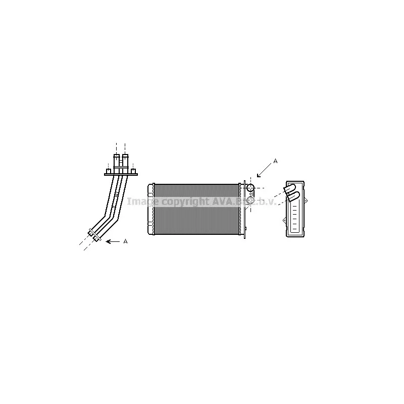 Système de chauffage AVA QUALITY COOLING RT6170