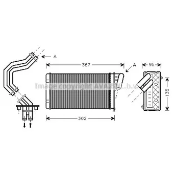 Système de chauffage AVA QUALITY COOLING RT6229