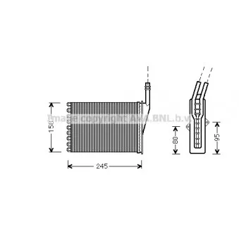 Système de chauffage AVA QUALITY COOLING RT6249