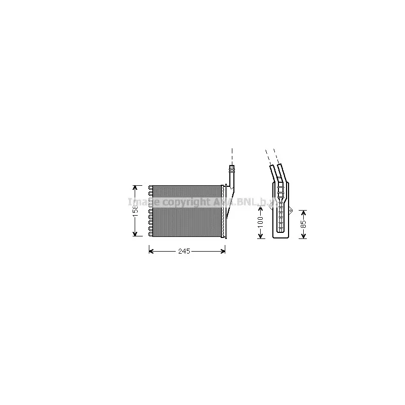 Système de chauffage AVA QUALITY COOLING RT6250