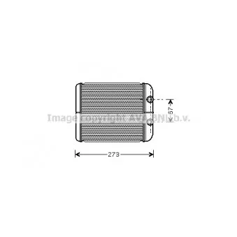 Système de chauffage AVA QUALITY COOLING RT6343
