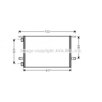 Condenseur, climatisation AVA QUALITY COOLING RTA5304