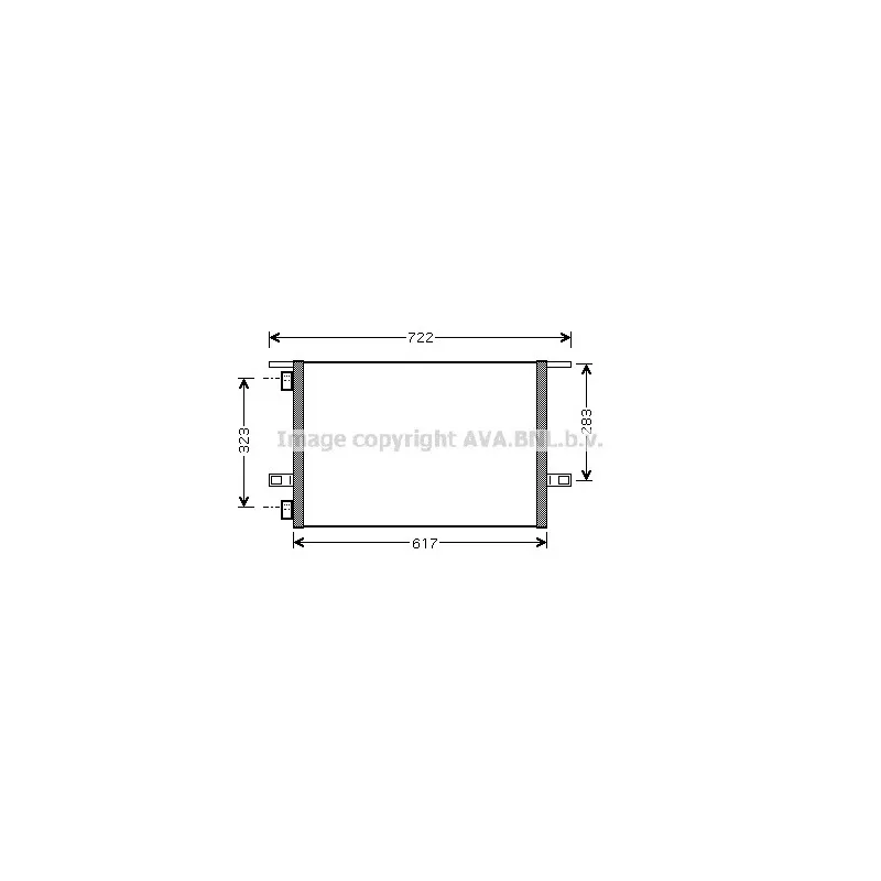 Condenseur, climatisation AVA QUALITY COOLING RTA5304
