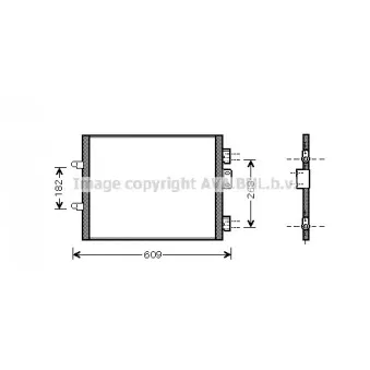 Condenseur, climatisation AVA QUALITY COOLING RTA5315