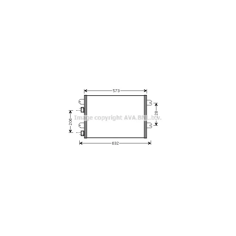 Condenseur, climatisation AVA QUALITY COOLING RTA5317