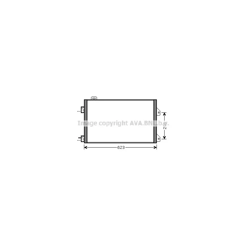 Condenseur, climatisation AVA QUALITY COOLING RTA5347