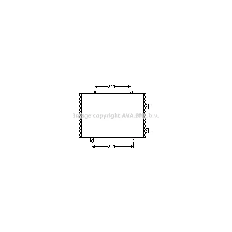 Condenseur, climatisation AVA QUALITY COOLING RTA5349
