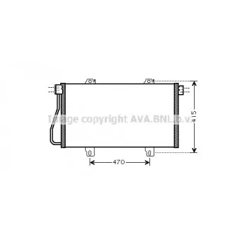 Condenseur, climatisation AVA QUALITY COOLING RTA5352
