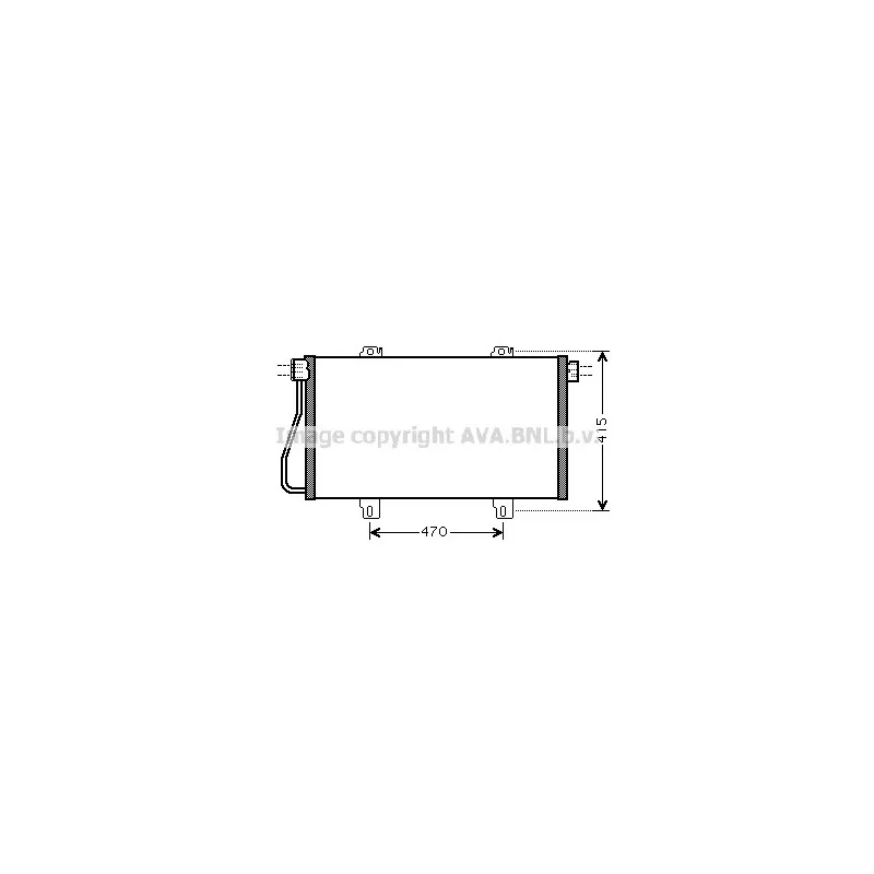 Condenseur, climatisation AVA QUALITY COOLING RTA5352