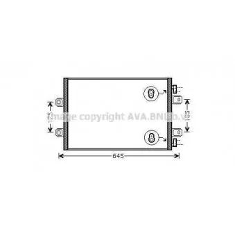 Condenseur, climatisation AVA QUALITY COOLING RTA5406