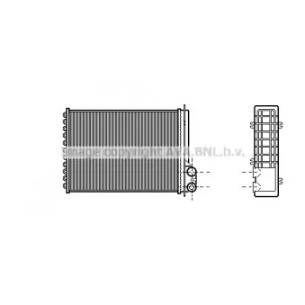 Système de chauffage AVA QUALITY COOLING RTA6205