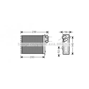 Système de chauffage AVA QUALITY COOLING RTA6398