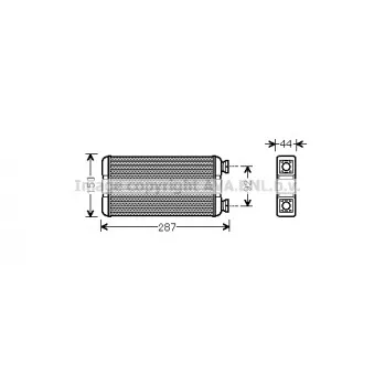 Système de chauffage AVA QUALITY COOLING RTA6457