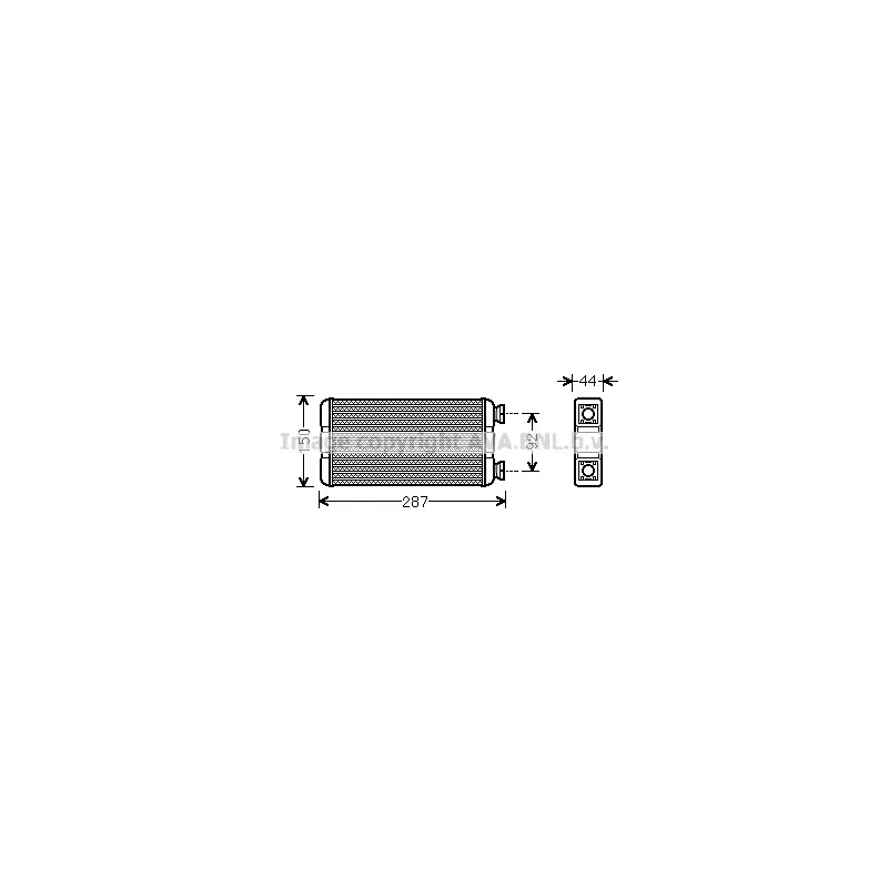 Système de chauffage AVA QUALITY COOLING RTA6457