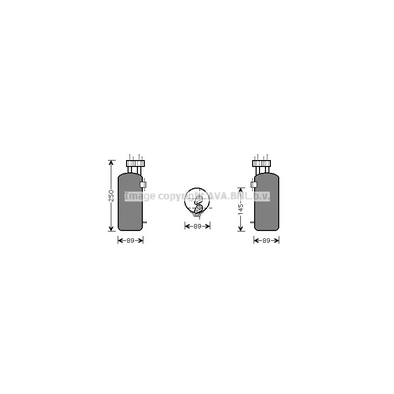 Filtre déshydratant, climatisation AVA QUALITY COOLING RTD330