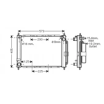 Module de refroidissement AVA QUALITY COOLING RTM500