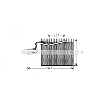 Evaporateur climatisation AVA QUALITY COOLING RTV365