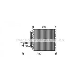 Evaporateur climatisation AVA QUALITY COOLING RTV473