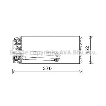 Evaporateur climatisation AVA QUALITY COOLING RTV480