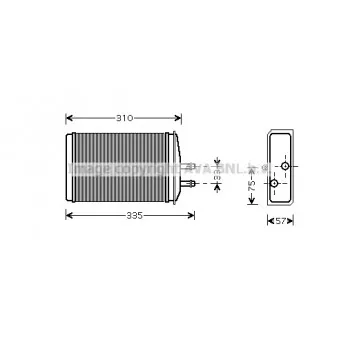 Système de chauffage AVA QUALITY COOLING SA6016