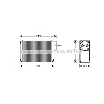Système de chauffage AVA QUALITY COOLING SA6017