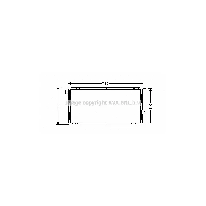 Condenseur, climatisation AVA QUALITY COOLING SU5062