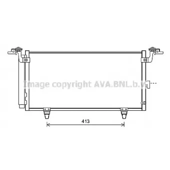 Condenseur, climatisation AVA QUALITY COOLING SU5084