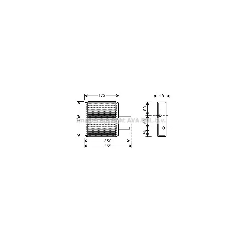 Système de chauffage AVA QUALITY COOLING SZ6080