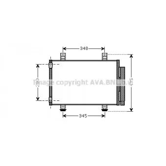 Condenseur, climatisation AVA QUALITY COOLING SZA5087D