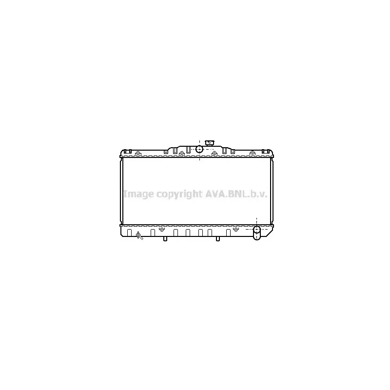Radiateur, refroidissement du moteur AVA QUALITY COOLING TO2034
