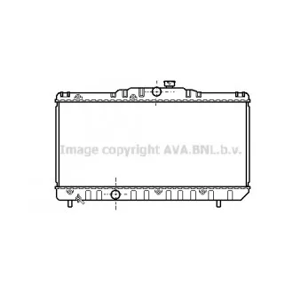 Radiateur, refroidissement du moteur AVA QUALITY COOLING