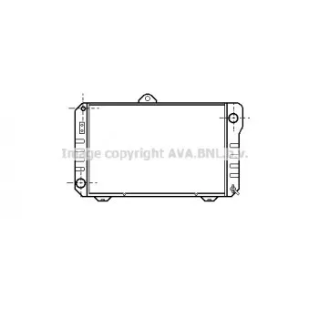 Radiateur, refroidissement du moteur AVA QUALITY COOLING TO2137