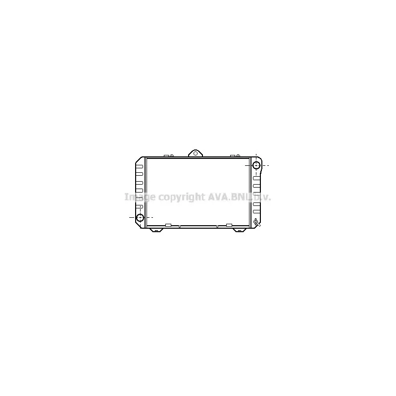 Radiateur, refroidissement du moteur AVA QUALITY COOLING TO2167