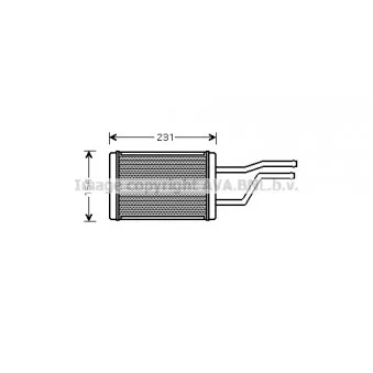 Système de chauffage AVA QUALITY COOLING TO6326