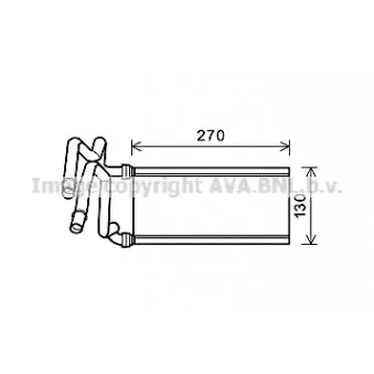 Système de chauffage AVA QUALITY COOLING TO6705