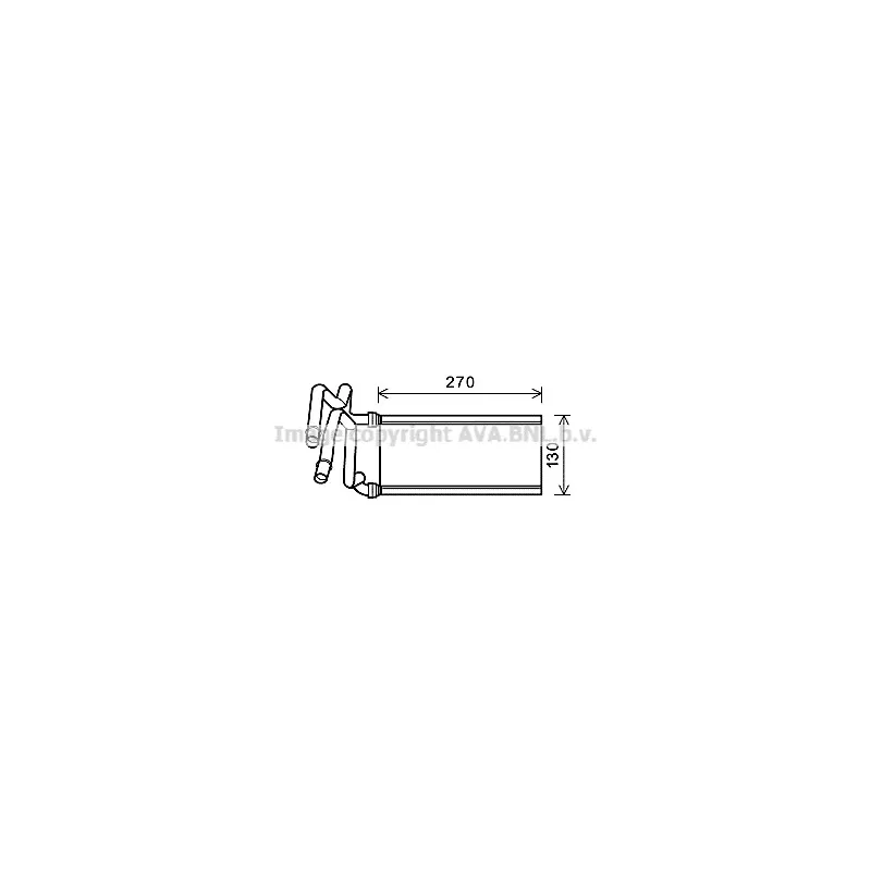 Système de chauffage AVA QUALITY COOLING TO6705
