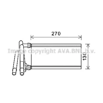 Système de chauffage AVA QUALITY COOLING TO6706
